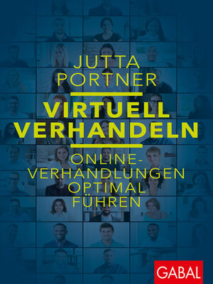 cover image of Virtuell verhandeln